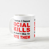 Mug Compétences sociales (Devant gauche)