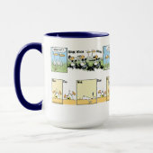 Mug Compilation de bande dessinée de marais (Gauche)