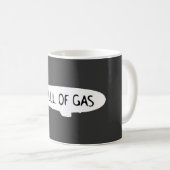 Mug Complètement du gaz - dirigeable souple (Devant droit)