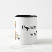 Mug Complexe Napoléon de Chien-taureau français (Centre)