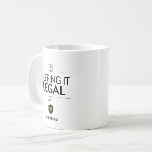 Mug Compliance Officer Personalized (Devant gauche)