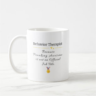 Mug Comportement amusant Thérapeute Appréciation Cadea