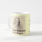 Mug Comportement chrétien (Devant gauche)