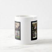 Mug Composite de pug d'art célèbre #1 (Centre)