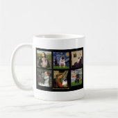 Mug Composite de pug d'art célèbre #1 (Gauche)