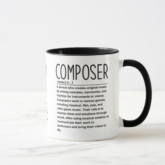 Mug Compositeur (Droite)