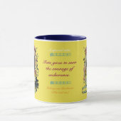 Mug Compositeur animal Beethoven de poule drôle de (Centre)