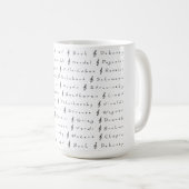 Mug Compositeurs de musique classique (Devant droit)