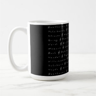 Mug Compositeurs de musique classique