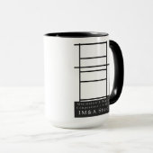 Mug Composition 1 avec boue Brown (Devant droit)