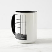 Mug Composition 1 avec boue Brown (Devant gauche)