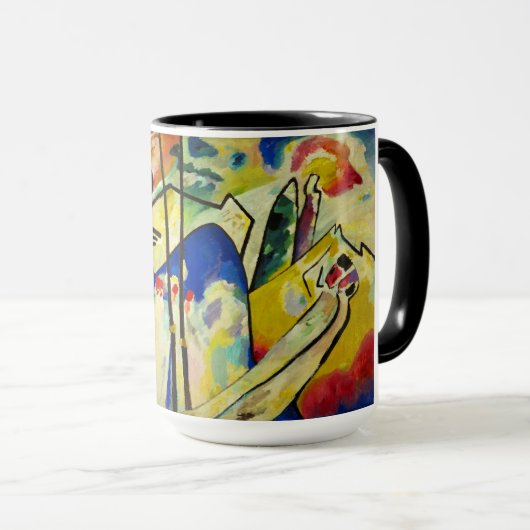 Mug Composition 4, 1911 par Wassily Kandinsky (Devant droit)