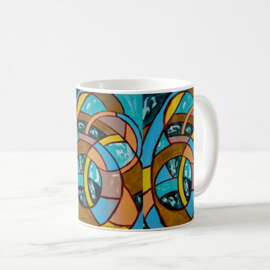 Mug Composition #8 par Michael Moffa (Devant droit)