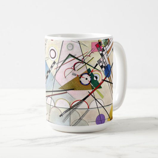 Mug Composition 8 Wassily Kandinsky (Devant droit)