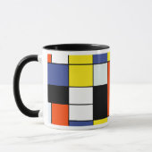 Mug Composition A de Piet Mondrian - Art Moderne Abstr (Gauche)