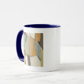 Mug Composition Abstraite avec des couleurs bouchées (Devant gauche)