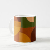 Mug Composition Abstraite de Style Mid-Century Modern (Devant gauche)
