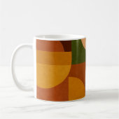 Mug Composition Abstraite de Style Mid-Century Modern (Gauche)