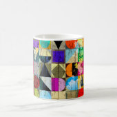 Mug Composition arrière - plan géométrique abstraite,  (Centre)