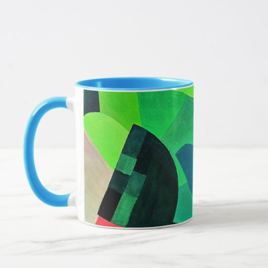 Mug Composition, art abstrait par Otto Freundlich (Gauche)