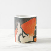 Mug Composition avec deux cerfs par Franz Marc (Centre)