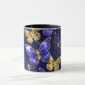 Mug Composition avec papillons Sapphire (Centre)