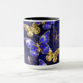 Mug Composition avec papillons Sapphire (Centre)
