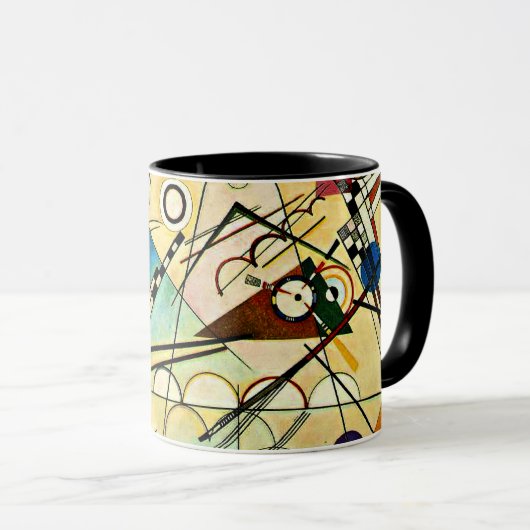 Mug Composition de Kandinsky (Devant droit)