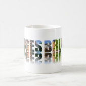 Mug Composition de la photo texte de Bruges (Centre)