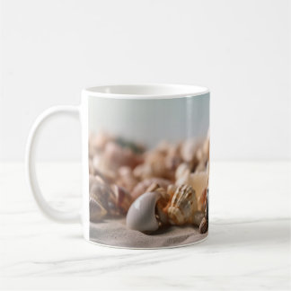 Mug Composition des coquilles de formes uniques