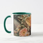 Mug Composition florale d'anthurium et de fleurs tropi (Gauche)