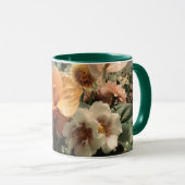 Mug Composition florale d'anthurium et de fleurs tropi (Devant droit)