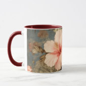 Mug Composition florale vintage vibrante (Gauche)