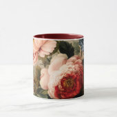 Mug Composition florale vintage vibrante (Centre)