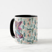 Mug Composition géométrique abstraite et audacieuse de (Devant gauche)