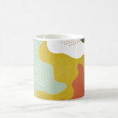 Mug Composition géométrique abstraite moderne avec déc (Centre)