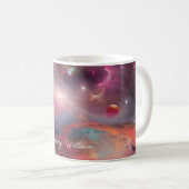 Mug Composition géométrique cosmique (Devant droit)
