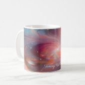 Mug Composition géométrique cosmique (Devant gauche)