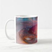 Mug Composition géométrique cosmique (Gauche)
