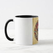 Mug Composition Globe À Thème Voyage (Gauche)