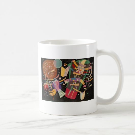 Mug Composition Kandinsky X Oeuvre Abstraite (Droite)