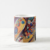 Mug Composition moderne Oeuvre Abstraite (Centre)