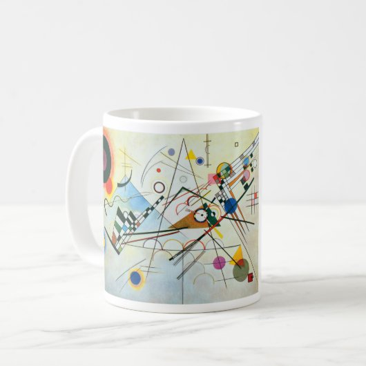 Mug Composition VIII par Wassily Kandinsky (Devant gauche)
