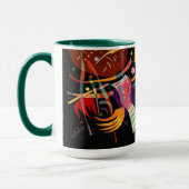 Mug Composition X Biomorphic Abstraction Art Monogram (Gauche)