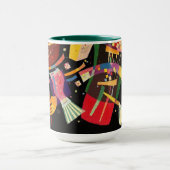 Mug Composition X Biomorphic Abstraction Art Monogram (Centre)