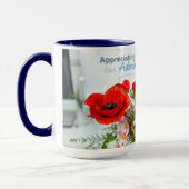 Mug Compositions Florales Fleur d'Administrateur (Gauche)