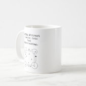 Mug Compréhension Abstraite à Réelle | Clarté Mathémat (Devant gauche)