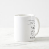 Mug Comprendre la beauté de la langue, toujours (Devant droit)