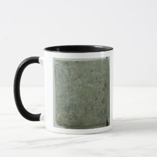 Mug Comprimé avec le manuscrit cunéiforme