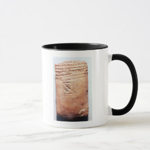 Mug Comprimé avec le manuscrit cunéiforme, c.1830-1530